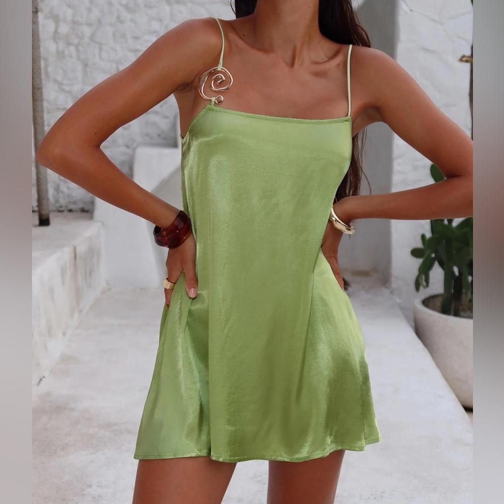 Princess Polly Apple Cider Mini Dress